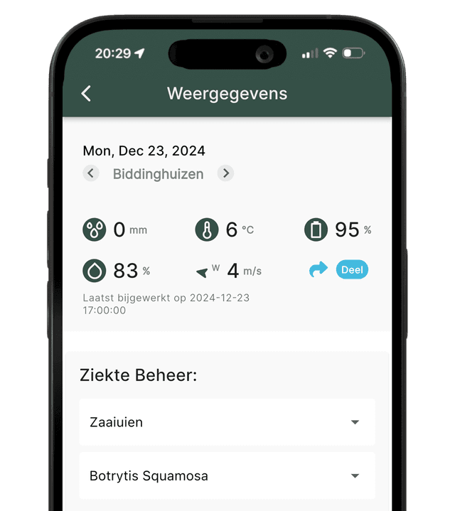 Weather Station detail screenshot